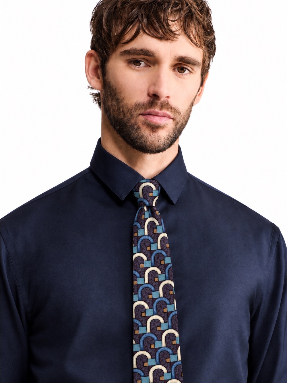 Brigatti Silk Tie - Made in Canada circa 1989